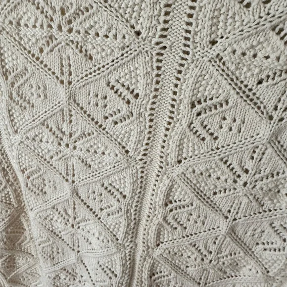 SEASALT Cornwall (UK) Doe Path Knitted Vest / Tank in Chalk - NWT - US 20/UK 24 - Picture 3 of 5